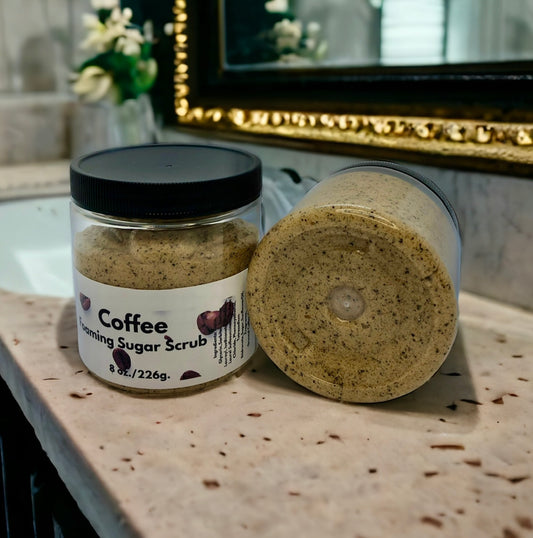 Coffee Foaming Sugar Scrub 8 oz.