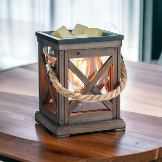 Walnut & Rope Tart Warmer