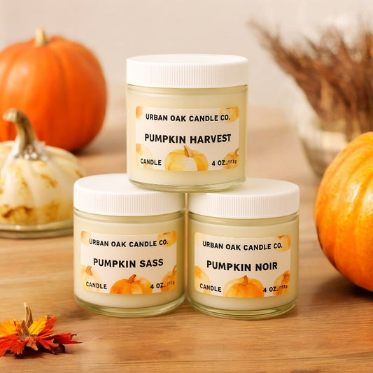 Pumpkin Collection Candle 4oz.